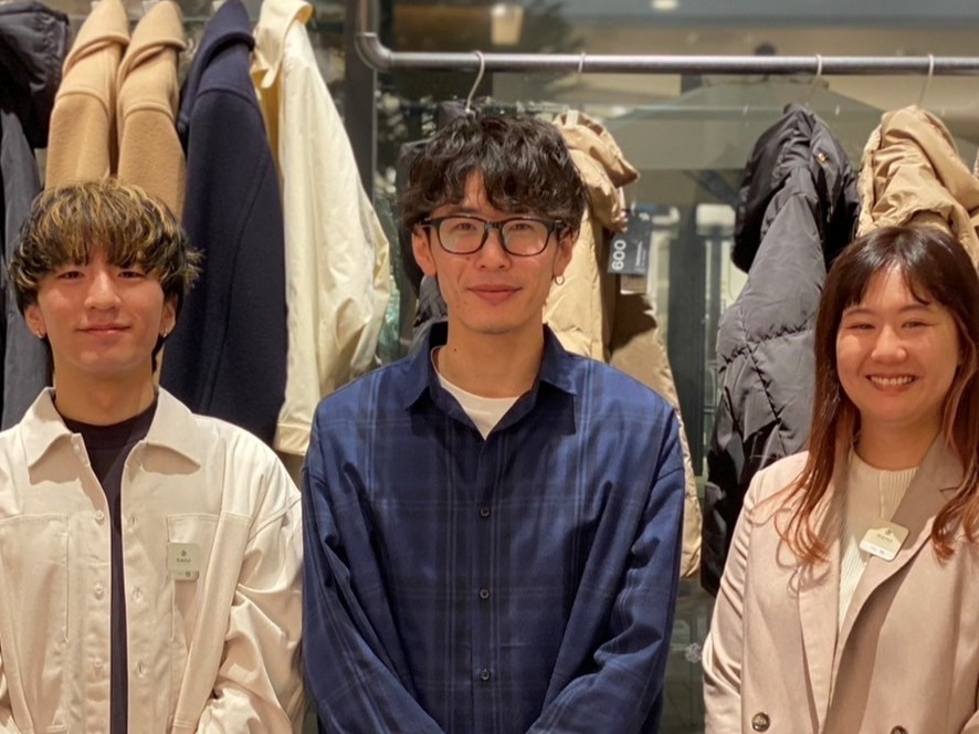 オープン準備と朝礼